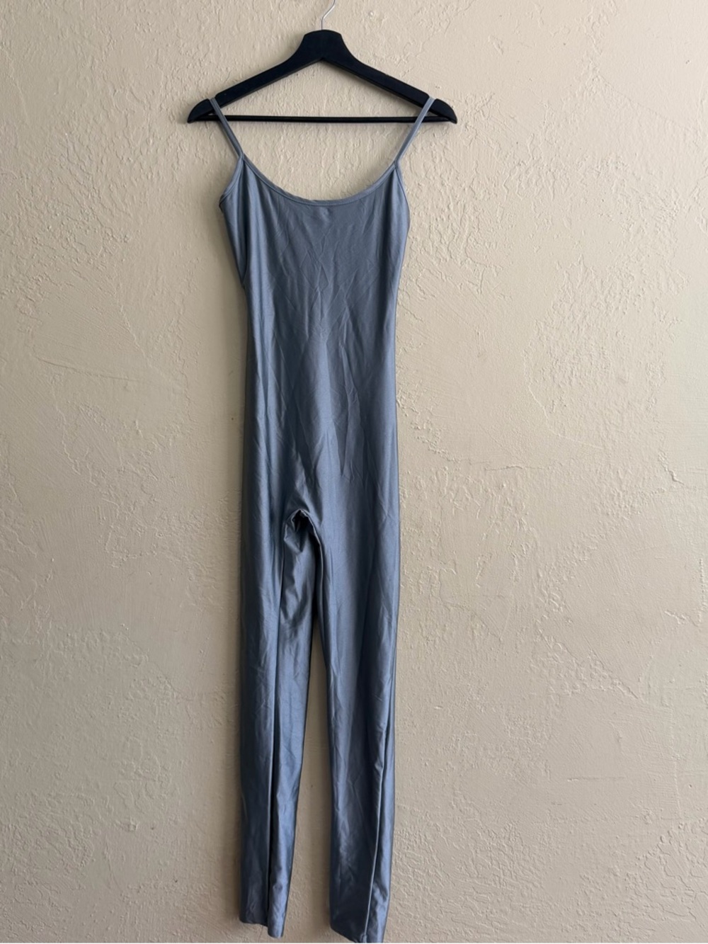 Fashion Nova Steel Gray Slim Jumpsuit Romper